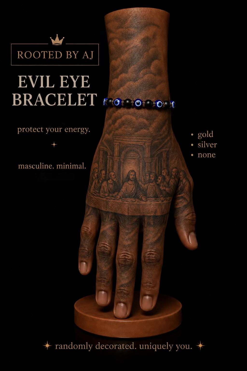 Evil Eye Bracelet (Men)